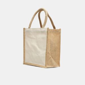 Canvas bag with Jute