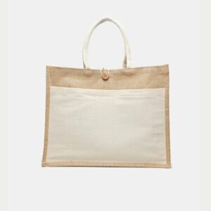 Juco Bag with Canvas
